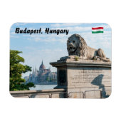 Szechenyiチェーンブリッジとブダペスト議会 マグネット (横)