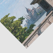 Szechenyiチェーンブリッジとブダペスト議会 薄葉紙 (詳細)