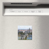 Szechenyiチェーンブリッジ,ブダペスト,ハンガリー マグネット (インサイチュ (食洗機))