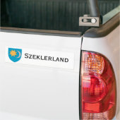 Szeklerland/Székelyföldのバンパーステッカー バンパーステッカー (トラック上)