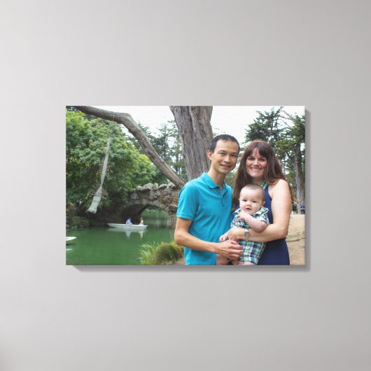 Szetoファミリ2016 24 x 16キャンバスプリント キャンバスプリント (正面)