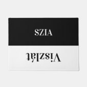 Szia – ハンガリー語 ドアマット (正面)