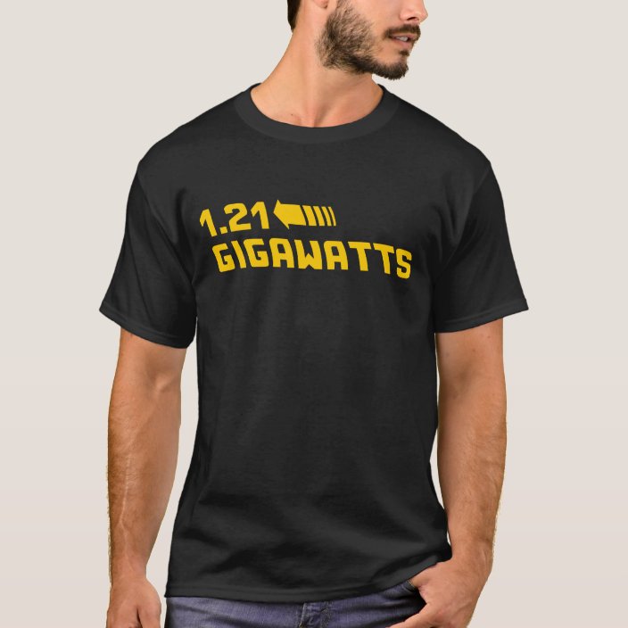 Tシャツ1 21ギガワットの Tシャツ Zazzle Co Jp