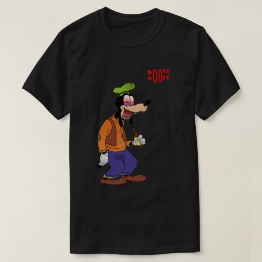 Tおっちょこちょいのシャツのブーゼ Tシャツ (デザイン正面)