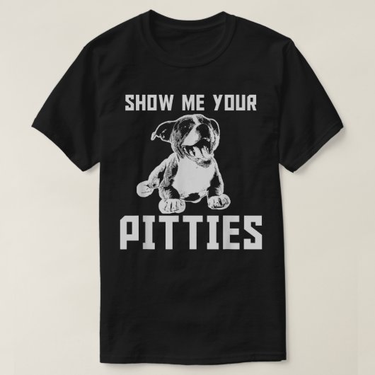 Tおもしろいシャツのコピーをピットブル Tシャツ (デザイン正面)