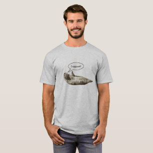 Tおもしろいシャツの承認印 Tシャツ