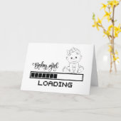 Tおもしろいシャツ乳児妊娠児マザー カード (黄色い花)