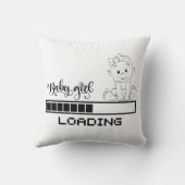 Tおもしろいシャツ乳児妊娠児マザー クッション (裏面)