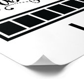 Tおもしろいシャツ乳児妊娠児マザー ポスター (角)