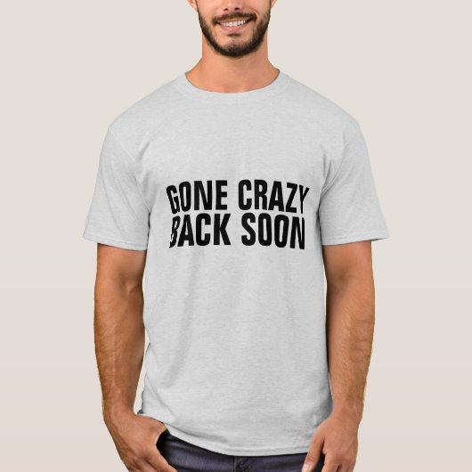 Tおもしろいシャツ熱狂する、 Tシャツ (正面)