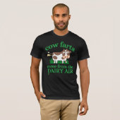 tおもしろいシャツ「カウファルト…」 tシャツ (正面フル)