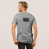 Tおもしろいシャツ トライブレンドＴシャツ (フル背面)