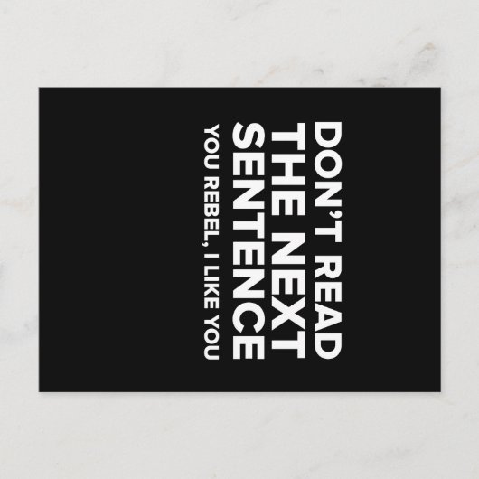 Tおもしろいシャ読ツを使わない ポストカード (正面)