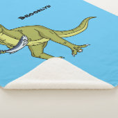 Tおもしろいレックスイラストレーション シェルパブランケット (3/4)