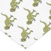 Tおもしろいレックスイラストレーション ショートテーブルランナー (コーナー)