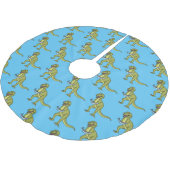 Tおもしろいレックスイラストレーション ブラッシュドポリエステルツリースカート (アングル)