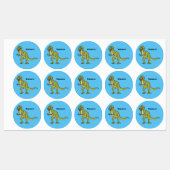 Tおもしろいレックスイラストレーション ラベル (シート)