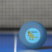 Tおもしろいレックスイラストレーション 卓球ボール (ネット)