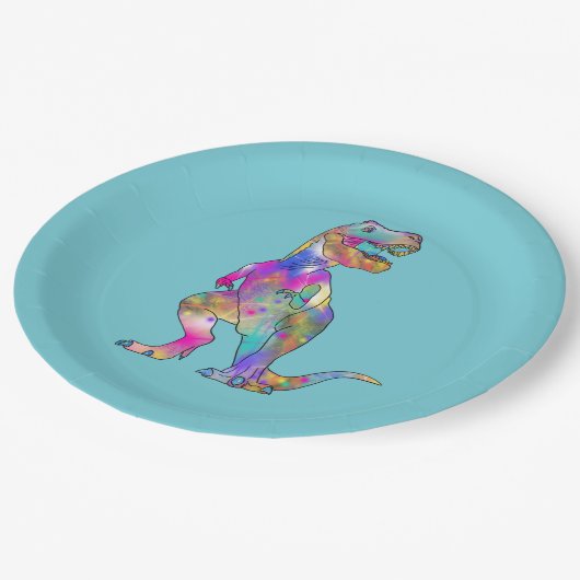 Tおもしろいレックスサイケデリック美術 ペーパープレート (アングル)