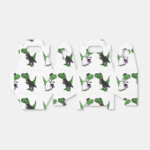 Tおもしろいレックス恐竜の新郎新婦の結婚芸術 フェイバーボックス (折り畳みなし)