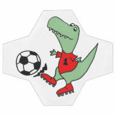 Tおもしろいレックス恐遊竜のサッカー サッカーボール (フラット)