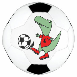 Tおもしろいレックス恐遊竜のサッカー サッカーボール