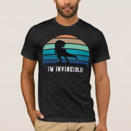 TおもしろいレックスTシャツ無敵 Tシャツ