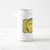 TおよびTの醸造業者のEELPOUTのインディアンのブラウンの報酬のエール ビールジョッキ (正面左)