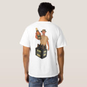 TおよびTの醸造業者 Tシャツ (裏面フル)