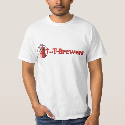 TおよびTの醸造業者 Tシャツ (正面)
