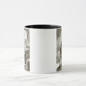 「TからのFerinsの彼の細胞のSt.ヴィンチェンツォの執筆、 マグカップ (中央)