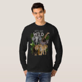 Tで1日に野生動物用のサファリパーティーを入手 Tシャツ (正面フル)