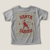 Tに赤い色のサンタスケード (デザイン裏面)