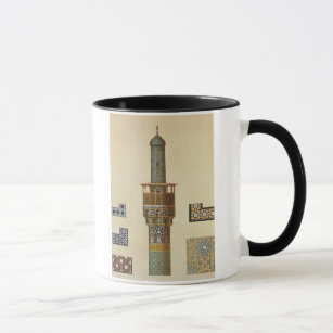 tのモスクからの光塔そして陶磁器の詳細 マグカップ