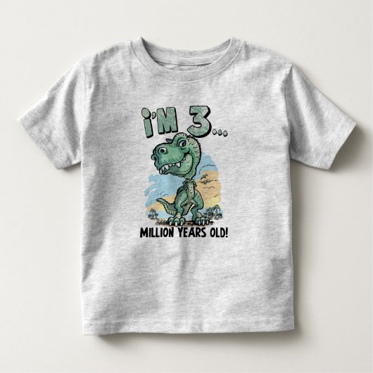 Tのレックスの子供 トドラーTシャツ (正面)