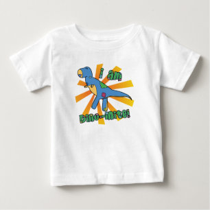 Tのレックス私はDinoMiteの服装です ベビーTシャツ