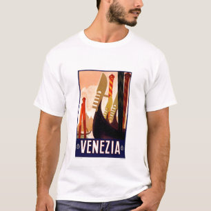 TのワイシャツヴィンテージVenezia、イタリア Tシャツ