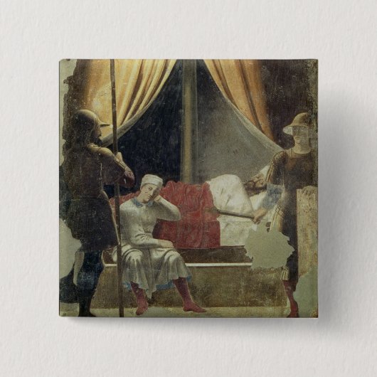 Tの伝説からのコンスタンチーヌの夢、 缶バッジ (正面)