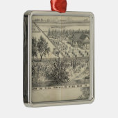 Tの冬の農場 メタルオーナメント (右)