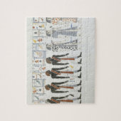 tの墓からの象形文字のイラストレーション ジグソーパズル (縦)