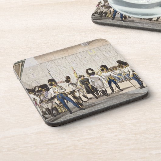 tの後の新しい帝国王室のなオーストリアの擲弾兵 コースター (左側)