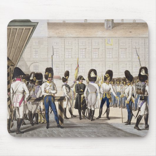 tの後の新しい帝国王室のなオーストリアの擲弾兵 マウスパッド (正面)