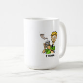 Tの時間マグ コーヒーマグカップ (正面右)