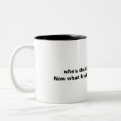 tの最も公平はだれ…であるか女王..... ツートーンマグカップ (左)