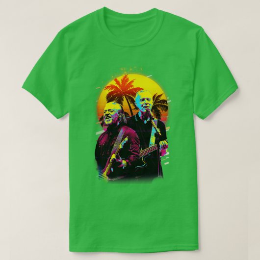 Tの歌詞に共鳴する音楽を恐れる涙 Tシャツ (デザイン正面)