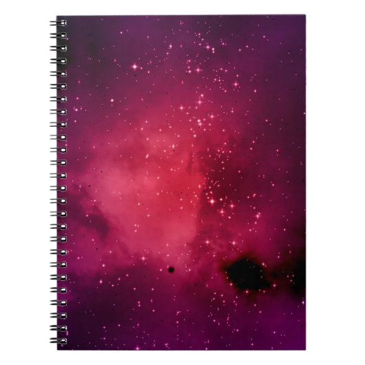 tの無限の星野の小さな部分宇宙 ノートブック (正面)