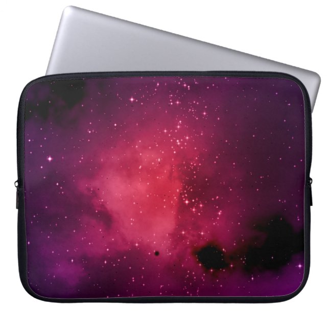 tの無限の星野の小さな部分宇宙 ラップトップスリーブ (正面)