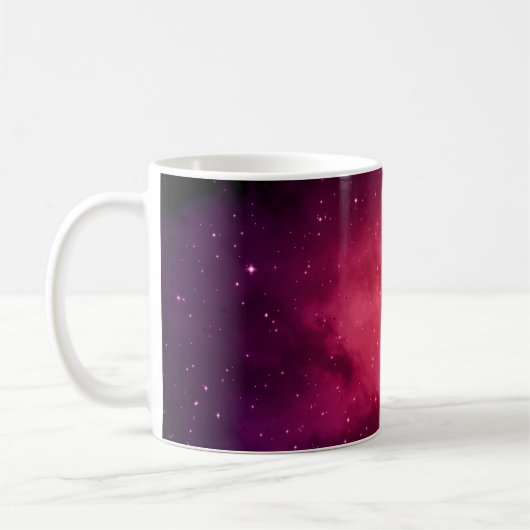 tの無限星場の小さな宇宙部分 コーヒーマグカップ (左)