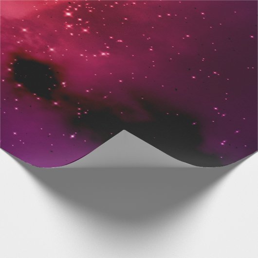 tの無限星場の小さな宇宙部分 ラッピングペーパー (角)