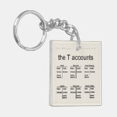 "Tの記述" キーホルダー (正面左)